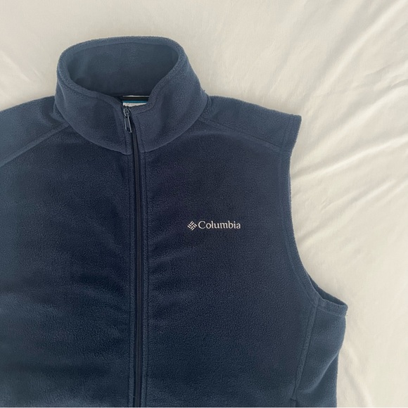 Men’s Columbia Steens Mountain™ Fleece Vest | Collegiate Navy | Large - Picture 5 of 14